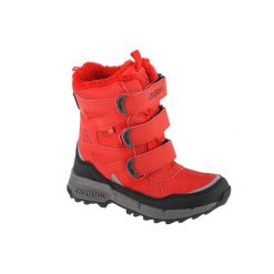 Buty zimowe dziewczęce, Kappa Vipos Tex K. Niebieskie buty zimowe dziewczęce Kappa, bez wzorów, bez zapięcia. Za 169.99 zł.
