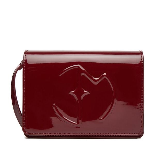 Torebka Eva Minge. Czerwone listonoszki damskie Eva Minge, bez wzorów, bez dodatków. Za 179.99 zł.