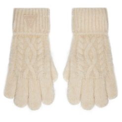 Rękawiczki Damskie Guess. Rękawiczki damskie Guess, z aplikacjami, z dzianiny. Za 179.99 zł.