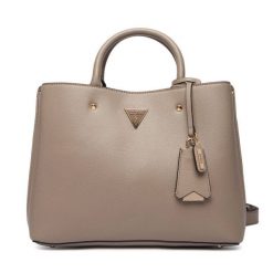 Torebka Guess. Brązowe torebki do ręki damskie Guess, z aplikacjami, bez dodatków. Za 679.99 zł.