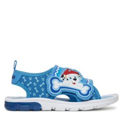 Sandały Paw Patrol. Niebieskie sandały chłopięce Paw Patrol, bez zapięcia. Za 99.99 zł.