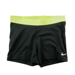Second life - Spodenki damskie do fitness i biegania Nike Dri-FIT - Jak nowy. Czarne szorty sportowe damskie Nike, l, bez wzorów, z materiału, sportowe, do biegania, dri-fit (nike). Za 55.34 zł.