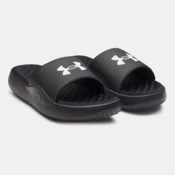 Klapki męskie Under Armour Ignite Pro 8 Fix black/black/white. Czarne klapki męskie Under Armour, sportowe. Za 179.99 zł.