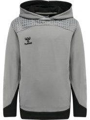 Bluza dziecięca z kapturem Hummel hmlLEAD poly. Szare bluzy dla chłopców Hummel, bez wzorów, z polaru, bez ramiączek, z kapturem. Za 163.90 zł.