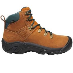 Buty trekkingowe damskie Keen Pyrenees. Brązowe trekkingi damskie Keen. W wyprzedaży za 350.00 zł.