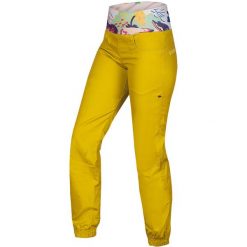 Spodnie do wspinaczki damskie Ocun SANSA PANT LD. Zielone spodnie materiałowe damskie Ocun, s, bez wzorów, z bawełny. Za 455.35 zł.