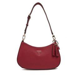 Torebka Guess. Czerwone torebki do ręki damskie Guess, z aplikacjami, klasyczne, bez dodatków. Za 399.99 zł.
