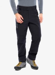 Spodnie softshell Vaude Elope Softshell Pants. Czarne spodnie sportowe męskie Vaude, na lato, l, bez wzorów, z elastanu, trekkingowe. Za 533.49 zł.