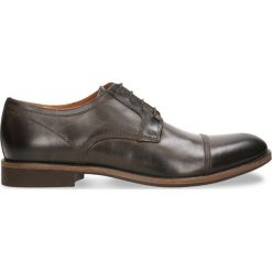 Półbuty MARE. Brązowe eleganckie półbuty Gino Rossi, ze skóry. W wyprzedaży za 299.94 zł.