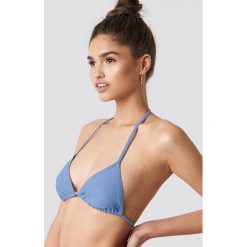 NA-KD Swimwear Góra od bikini Triangle - Blue. Niebieskie bikini damskie NA-KD Swimwear. Za 40.95 zł.