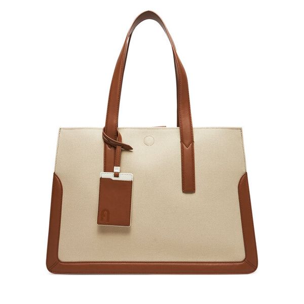 Torebka Furla. Brązowe torebki do ręki damskie Furla, bez wzorów, klasyczne, bez dodatków. Za 1,179.00 zł.