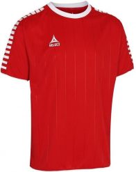 Koszulka piłkarska poliestrowa męska Select ARGENTINA czerwona. Czerwone koszulki sportowe męskie Select, m, bez wzorów, z materiału, bez kołnierzyka, bez ramiączek, do piłki nożnej. Za 136.05 zł.