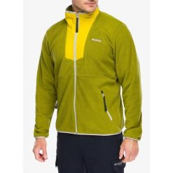 Kurtka polarowa męska Columbia Sequoia Grove Full Zip Fleece. Zielone kurtki męskie Columbia, m, bez wzorów, z polaru, trekkingowe. Za 280.49 zł.