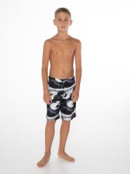 Spodenki chłopięce Protest PRTBORES JR beachshort. Zielone kąpielówki dla chłopców Protest, bez wzorów, z materiału, długie. Za 109.90 zł.