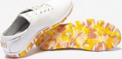 Asics TBS Buty Jazaru Extra Blanc + Orange J7K47-42. Pomarańczowe obuwie sportowe damskie Asics, bez wzorów. Za 440.00 zł.