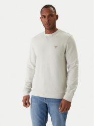 Guess Bluza M6RQ08 KCN01 Szary Regular Fit. Szare bluzy męskie Guess, m, z aplikacjami, z bawełny, bez kaptura. Za 349.99 zł.