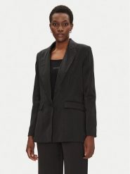 Morgan Marynarka 251-VTEO.F M Czarny Slim Fit. Czarne żakiety damskie Morgan, m, bez wzorów, z syntetyku. Za 289.99 zł.
