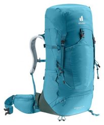 Plecak trekkingowy damski Deuter Aircontact Lite 35 + 10 SL - lagoon/ivy. Niebieskie plecaki damskie Deuter, bez wzorów, z materiału, klasyczne. Za 736.99 zł.