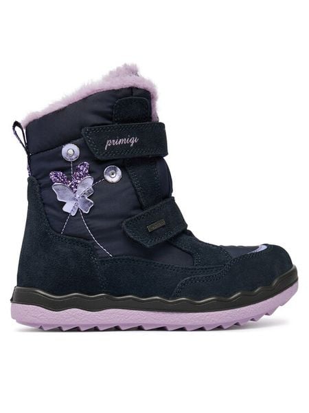 Primigi Śniegowce GORE-TEX 2380700 S Granatowy. Niebieskie buty zimowe dziewczęce Primigi, bez wzorów, z gore-texu, bez zapięcia. Za 419.99 zł.