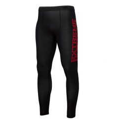 Legginsy sportowe męskie EXTREME HOBBY BLACK ARMOUR. Czarne legginsy sportowe męskie EXTREME HOBBY, m, bez wzorów, z elastanu. Za 229.00 zł.