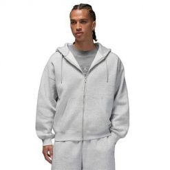 Bluza sportowa męska Nike IB7231050. Szare bluzy męskie Nike, m, bez wzorów, z kapturem. Za 424.00 zł.