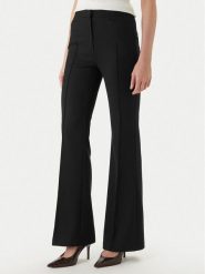 Morgan Spodnie materiałowe 251-PECO.F Granatowy Bootcut Fit. Niebieskie spodnie materiałowe damskie Morgan, bez wzorów, z materiału. Za 329.99 zł.