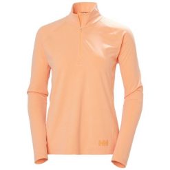 Bluza damska z zamkiem 1/2 Helly Hansen Tyri. Brązowe bluzy sportowe damskie Helly Hansen, bez wzorów, bez kaptura, do biegania. Za 342.00 zł.
