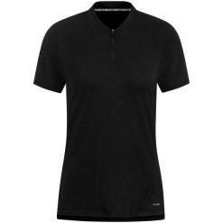 Damska koszulka polo Jako Pro Casual. Czarne koszulki sportowe damskie Jako, bez wzorów, z elastanu, bez kołnierzyka, bez ramiączek, do piłki nożnej. Za 161.81 zł.