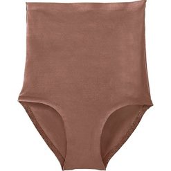 Bezszwowe figi wyszczuplające Level 1 bonprix orzechowy. Bielizna wyszczuplająca marki bonprix. Za 44.99 zł.