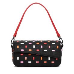 Torebka Desigual. Czarne torebki do ręki damskie Desigual, bez wzorów, klasyczne, bez dodatków. Za 189.99 zł.