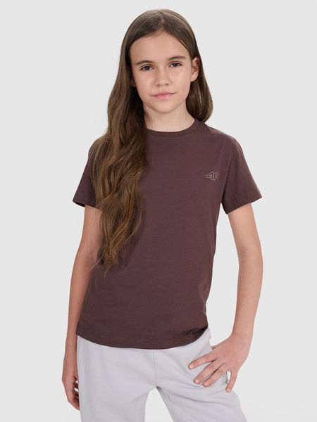 4F T-shirt regular gładki (2-pack) dziecięcy - multikolor 134/140 (8-10 lat). T-shirty i topy dla dziewczynek 4f, bez wzorów, z bawełny, bez ramiączek. W wyprzedaży za 39.99 zł.