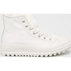 Converse - Trampki. Szare trampki i tenisówki damskie Converse, z materiału. W wyprzedaży za 339.90 zł.