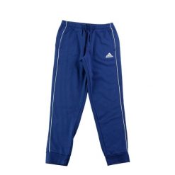 Second life - Spodnie dresowe męskie Adidas Core 18 - Jak nowy. Niebieskie spodnie sportowe męskie Adidas, m, bez wzorów, z dresówki, do biegania. Za 85.16 zł.