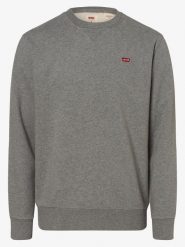 Levi's bluza nierozpinana Mężczyźni Bawełna szary, M. Szare bluzy męskie Levi's, m, bez wzorów, z bawełny, bez kaptura. Za 339.95 zł.