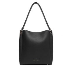 Torebka Nine West. Czarne torebki do ręki damskie Nine West, bez wzorów, klasyczne, bez dodatków. Za 229.99 zł.