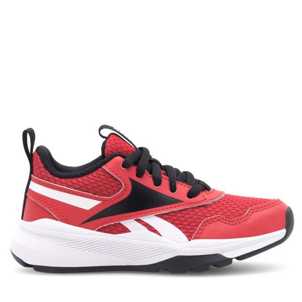 Sneakersy Reebok. Czerwone trampki i tenisówki chłopięce Reebok, bez wzorów, bez zapięcia. Za 143.99 zł.