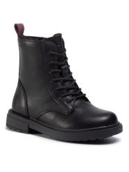 Geox Kozaki J Eclair G. D J049QD 000BC C9999 M Czarny. Czarne buty zimowe dziewczęce Geox, bez wzorów, ze skóry, bez zapięcia. Za 219.99 zł.