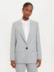 Marella Marynarka Ferrara 2423046031 Szary Regular Fit. Szare żakiety damskie Marella, bez wzorów, z syntetyku. Za 699.99 zł.