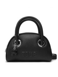 TOUS Torebka Poppy 2002202251 Czarny. Czarne torebki do ręki damskie tous, bez wzorów, ze skóry, bez dodatków. Za 849.99 zł.