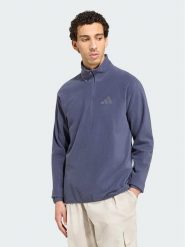 Adidas Polar Terrex Multi Essentials Half Zip Fleece Jacket KZ1775 Granatowy Regular Fit. Niebieskie bluzy męskie Adidas, m, bez wzorów, z polaru, bez kaptura. Za 124.99 zł.