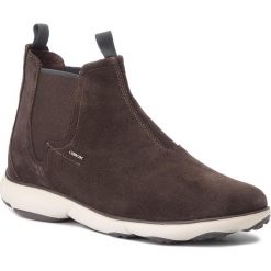 Sztyblety GEOX - U Nebula A U84D7A 00022 C6024 Dk Coffee. Brązowe botki męskie Geox, z materiału. Za 599.00 zł.
