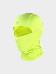 4F Kominiarka narciarska uniseks - żółta S/M. Żółte czapki i kapelusze damskie 4f, na zimę, bez wzorów, z elastanu, sportowe. W wyprzedaży za 39.99 zł.
