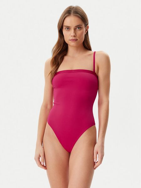 Tommy Hilfiger Strój kąpielowy UW0UW05846 Różowy. Czerwone kostiumy jednoczęściowe damskie Tommy Hilfiger, m, bez wzorów, z syntetyku. Za 239.99 zł.
