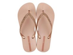 Klapki damskie Ipanema Anatomica Lolita. Czerwone klapki damskie Ipanema, bez wzorów, z gumy, eleganckie, bez obcasa. Za 83.99 zł.