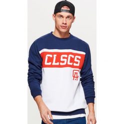 Bluza z kolekcji CLASSIC - Granatowy. Bluzy męskie marki Cropp. W wyprzedaży za 49.99 zł.