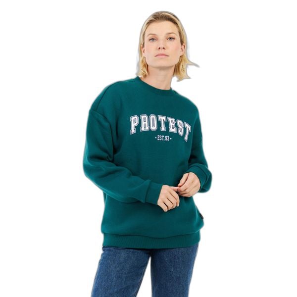 Bluza damska Protest Izzy. Niebieskie bluzy damskie Protest, na zimę, bez wzorów, bez kaptura. Za 241.00 zł.