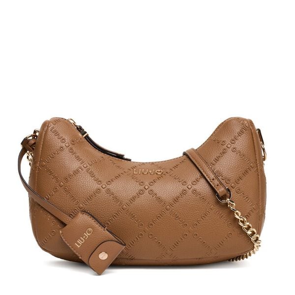 Torebka Liu Jo. Brązowe torebki do ręki damskie Liu Jo, bez wzorów, wizytowe, bez dodatków. Za 579.99 zł.