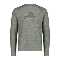 Koszulka z długim rękawem CMP. Czarne bluzki z długim rękawem męskie CMP, xl, bez wzorów, z jersey, eleganckie, bez kołnierzyka. Za 218.95 zł.