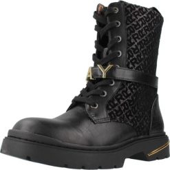 Buty REPLAY JL170025S Czarny. Czarne trekkingi damskie Replay, trekkingowe. Za 291.99 zł.