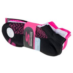 Skechers 3pk Womens 1/2 Terry Low Cut Socks, damskie skarpetki wielokolorowe. Obuwie sportowe damskie Skechers, bez wzorów, z poliesteru. Za 59.99 zł.